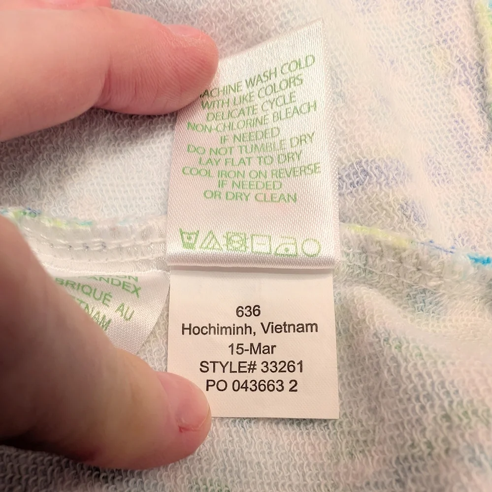 Lilly Pulitzer Skipper Popover Sky Blue Blue Heaven Size Small 🩷🩵💚 - Picture 9 of 11